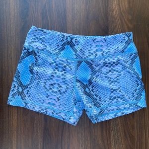 IAB Snake Print Athletic Shorts
